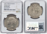 Victoria Crown 1847 AU Details (Cleaned) NGC, KM741, S-3882. Young head type. A commendable example and last year of the iconic type. HID09801242017 ©...