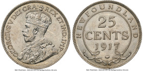 Newfoundland. George V 25 Cents 1917-C MS62 NGC, Ottawa mint, KM17. HID09801242017 © 2024 Heritage Auctions | All Rights Reserved