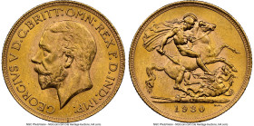 George V gold Sovereign 1930 MS61 NGC, Pretoria mint, KM-A22, S-4005. HID09801242017 © 2024 Heritage Auctions | All Rights Reserved