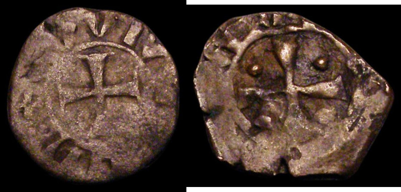 Cyprus - Crusades Peter II Copper Denier undated (1365-1382) About Fine for issu...