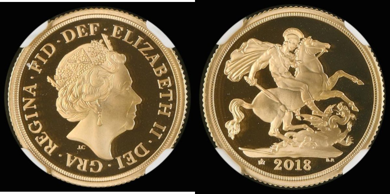 Sovereign 2018 Queen Elizabeth II Coronation 65th Anniversary, with 65 in Crown ...