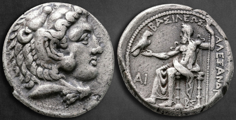 Kings of Macedon. Side. Philip III Arrhidaeus 323-317 BC. In the name and types ...