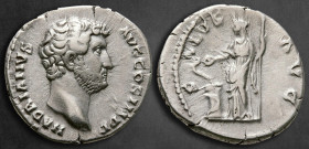 Hadrian AD 117-138. Rome. Denarius AR
