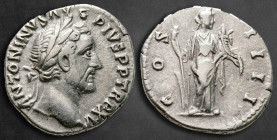 Antoninus Pius AD 138-161. Rome. Denarius AR