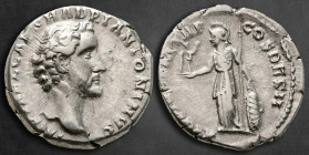 Antoninus Pius AD 138-161. Rome. Denarius AR