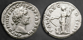 Antoninus Pius AD 138-161. Rome. Denarius AR