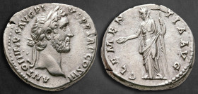 Antoninus Pius AD 138-161. Rome. Denarius AR