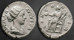 Lucilla AD 164-169. Rome. Denarius AR