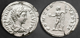 Caracalla AD 198-217. Rome. Denarius AR