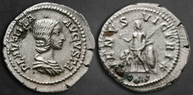 Plautilla. Augusta AD 202-205. Rome. Denarius AR