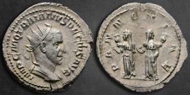 Trajan Decius AD 249-251. Rome. Antoninianus AR