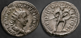 Hostilian, as Caesar AD 250-251. Rome. Antoninianus AR