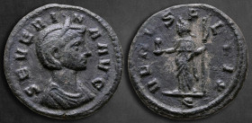Severina AD 270-275. Rome. Denarius Æ