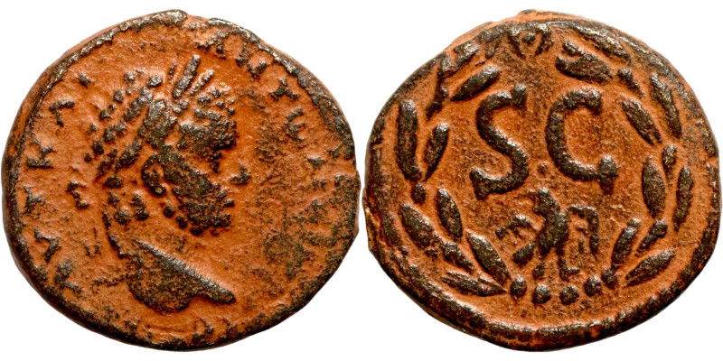 Caracalla. (198-217 AD). Æ Bronze.

22mm 7,60g

Artificial sand patina