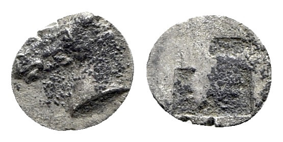 Thraco-Macedonian Region, Uncertain, c. 5th century BC. AR Hemiobol (6.5mm, 0.21...