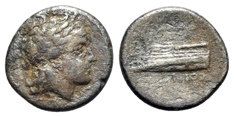 Bithynia, Kios, c. 345-315 BC. AR Hemidrachm (14mm, 2.32g, 12h). Laureate head o...