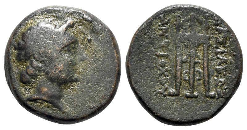 Seleukid Kings, Antiochos III 'the Great' (223-187 BC). Æ (21mm, 8.96g, 1h). Pro...