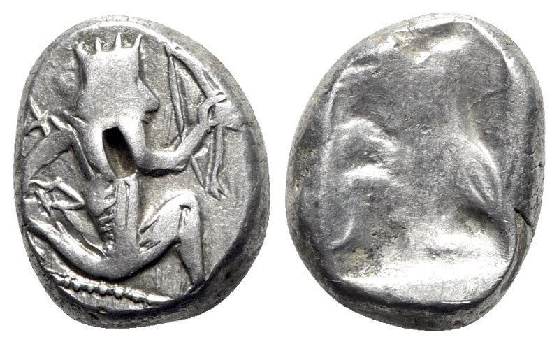 Achaemenid Kings of Persia, c. 450-375 BC. AR Siglos (16mm, 5.71g). Persian king...