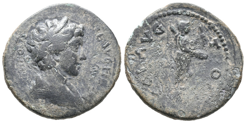 Commodus (177-192). Troas, Alexandria. Æ (24mm, 5.70g). Laureate, draped and cui...