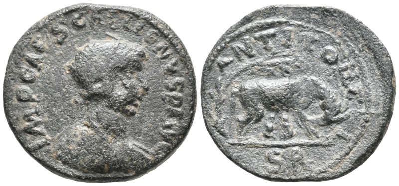 Gallienus (253-268). Pisidia, Antioch. Æ (27mm, 13.44g). Radiate and cuirassed b...