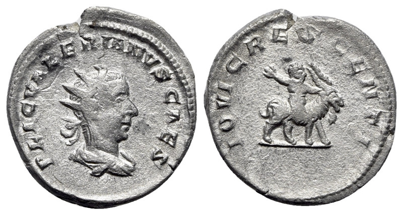 Valerian II (Caesar, 256-258). AR Antoninianus (22mm, 3.47g, 12h). Viminacium, 2...