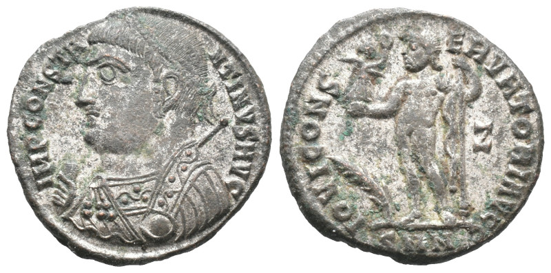 Constantine I (307/310-337). Æ Follis (18mm, 2.87g). Nicomedia, 317-320. Laureat...