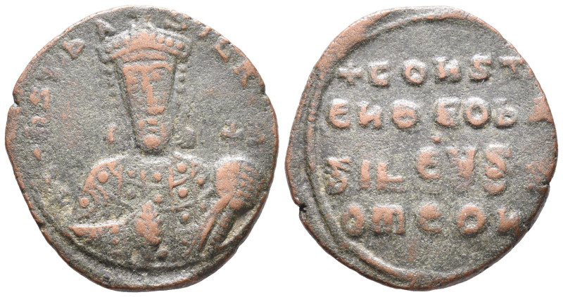 Constantine VII and Romanus I (913-959). Æ 40 Nummi (28mm, 8.96g). Constantinopl...