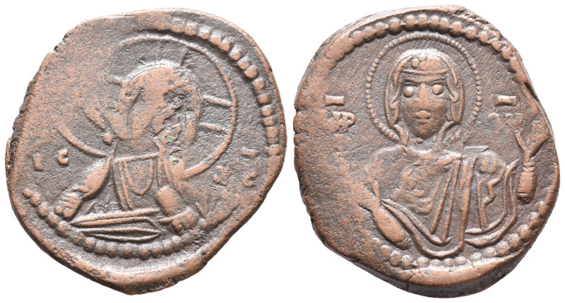 Anonymous, time of Romanus IV (1068-1071). Æ 40 Nummi (29mm, 9.72g). Constantino...