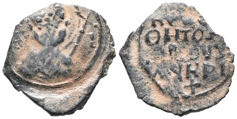 Crusaders, Antioch. Tancred (Regent, 1101-03, 1104-12). Æ Follis (21mm, 2.78g). ...