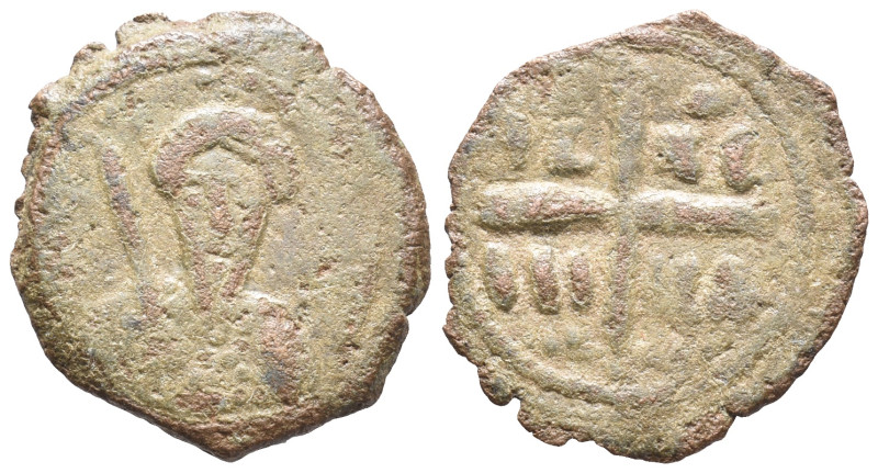 Crusaders, Antioch. Tancred (Regent, 1101-03, 1104-12). Æ Follis (22mm, 3.29g). ...