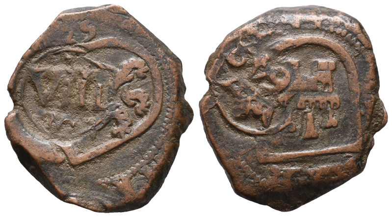 Spain, 8 Maravedis 1612 (21mm, 6.03g). VF