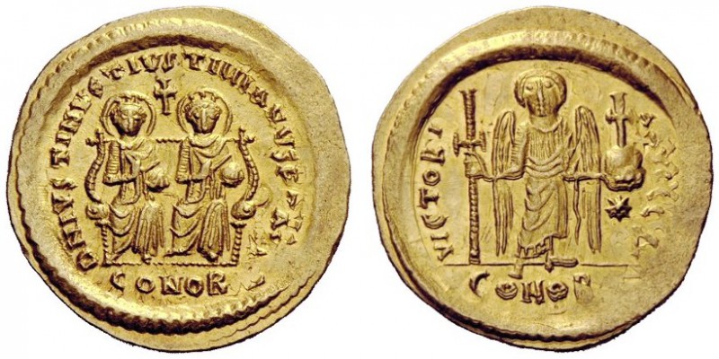 THE BYZANTINE EMPIRE 
 Justin I and Justinian I, 4 April – 1 August 527 
 Soli...