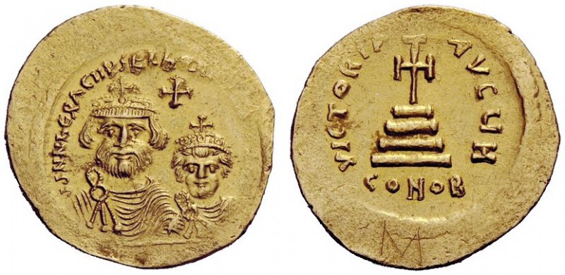 THE BYZANTINE EMPIRE 
 Heraclius, 5 October 610 – 11 January 641, with colleagu...