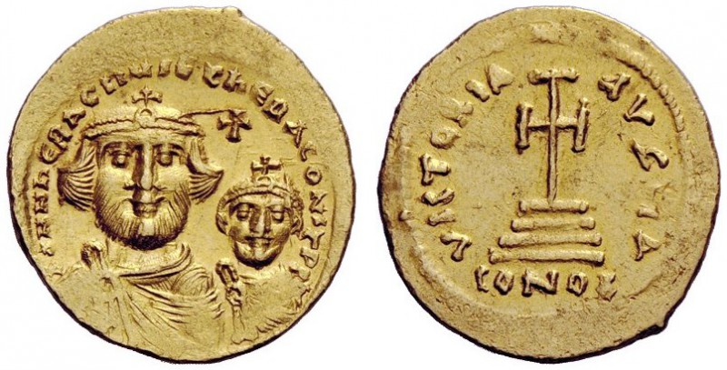 THE BYZANTINE EMPIRE 
 Heraclius, 5 October 610 – 11 January 641, with colleagu...