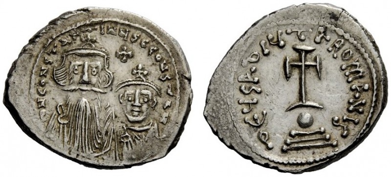 THE BYZANTINE EMPIRE 
 Constans II, September 641 – 15 July 678, with colleague...