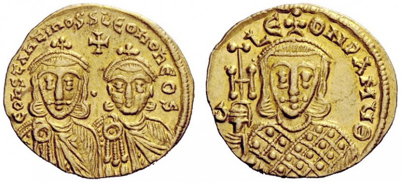 THE BYZANTINE EMPIRE 
 Constantine V Copronymus, 17 June 741 – 14 September 775...