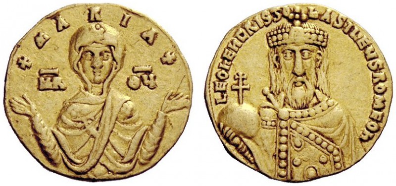 THE BYZANTINE EMPIRE 
 Leo VI the Wise, 29 August 886 – 11 May 912 with colleag...