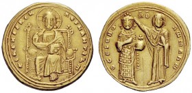 THE BYZANTINE EMPIRE 
 Romanus III Argyrus, 12 November 1028 – 11 April 1034 
 Histamenon 1028-1034, AV 4.37 g. +IhS XIS REX – REGNANTIhM Christ, ni...