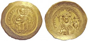 THE BYZANTINE EMPIRE 
 Constantine IX Monomachus, 11 June 1042 – 11 January 1055 
 Histamenon 1042-1055, AV 4.40 g. +IHS XIS REX – REGNANTIhM Christ...