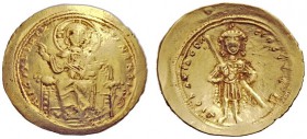 THE BYZANTINE EMPIRE 
 Isaac I Comnenus, 1 September 1057 – 22 November 1059 
 Histamenon 1057-1059, AV 4.40 g. +IhS XIS REX – REGNANTIhm Christ, ni...