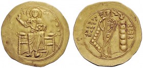 THE BYZANTINE EMPIRE 
 Alexius I Comnenus, April 1081 – August 1118, with colleagues from 1088 
 Post-reform coinage, 1092-1118. Hyperpyron, 1092/93...