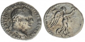 ROM Kaiserzeit Vespasianus 69-79

Quinar
1,60 Gramm, sehr selten, ss+