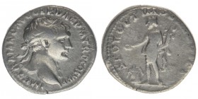 ROM Kaiserzeit Traianus 98-117

Denar
IMP TRAIANO AVG GER DAC PM TR P COS V P P / SPQR OPTIMO PRINCIPI
2,87 Gramm, ss