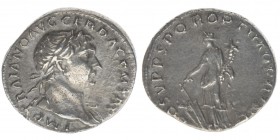ROM Kaiserzeit Traianus 98-117
Denar
IMP TRAIANO AVG GER DAC PM TR P / COS V P P SPQR OPTIMO PRINC
2,97 Gramm, ss+