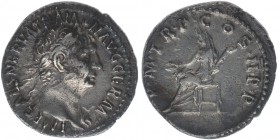 ROM Kaiserzeit Traianus 98-117
Denar
IMP CAES NERVA TRAIAN AVG GERM / P M TR P COS II P P 
3,11 Gramm, ss+