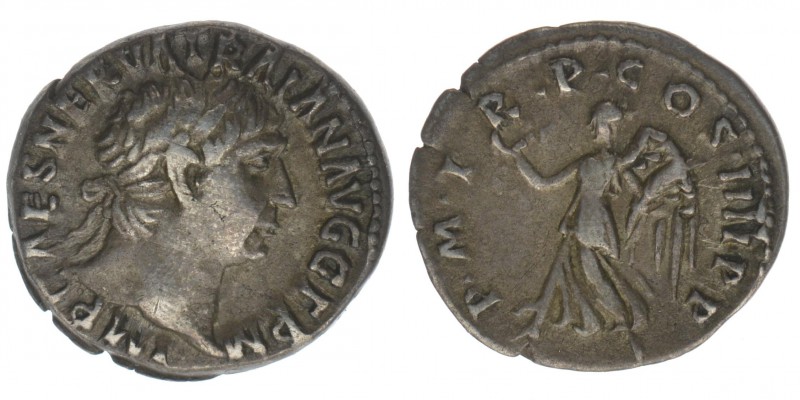 ROM Kaiserzeit  Traianus 98-117
Denar

IMP CAES NERVA TRAIAN AVG GERM / PM TRP C...