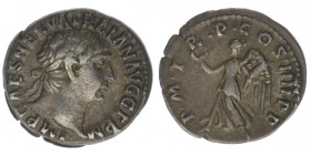 ROM Kaiserzeit  Traianus 98-117
Denar

IMP CAES NERVA TRAIAN AVG GERM / PM TRP COS IIII P P
Kampmann 27.49, 3,36 Gramm, ss+