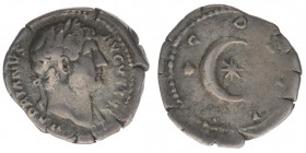 ROM Kaiserzeit Hadrianus 117-138
Denar
3,11 Gramm, ss