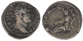 ROM Kaiserzeit Hadrianus 117-138
Denar
Africa
3,46 Gramm, ss
