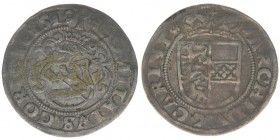RDR Österreich Habsburg Maximilian I.
1/2 Batzen 1519 Görz
1.97 Gramm, ss/vz